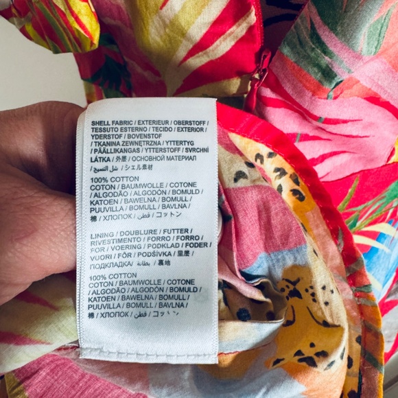 FARM Rio Colorful Tropical Midi Dress - Picture 13 of 15